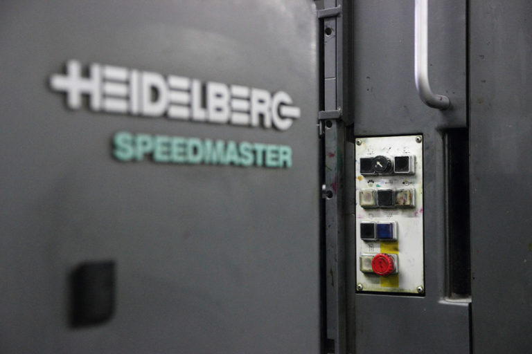 Panel Heidelberg Speedmaster